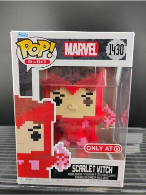 Funko Pop! Marvel 8-Bit Scarlet Witch Vinyl Figure 1430 Exclusive